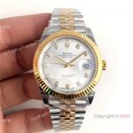 (EW) Swiss Rolex Datejust II 3235 2 Tone Silver Dial Watch Rolex Grade 1 Wrist